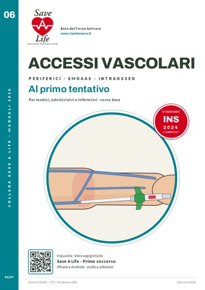 Copertina del manuale 06 · Accessi vascolari