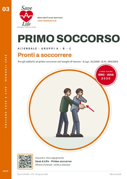 Copertina del manuale 03 · Primo soccorso